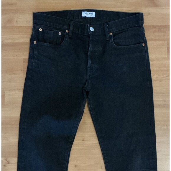Mason Men's Slim Dark Jeans - Picture 3 of 13